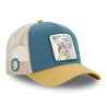 Casquette trucker en coton avec filet Rick and Morty