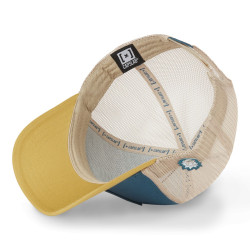 Casquette trucker en coton avec filet Rick and Morty
