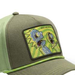 Casquette trucker premium en sergé de coton Rick and Morty Cordelette