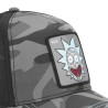 Casquette trucker premium en sergé de coton Rick and Morty Black Camo