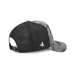 Casquette trucker premium en sergé de coton Rick and Morty Black Camo