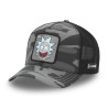 Casquette trucker premium en sergé de coton Rick and Morty Black Camo