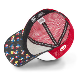 Casquette Trucker Super Mario Blanc