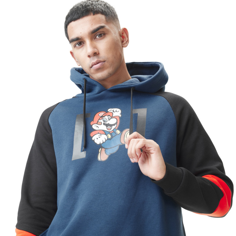 Sweat à capuche homme Super Mario