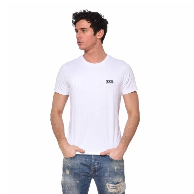 Lot de 2 t-shirts homme manches courtes en coton 140gr/m² Lot de 2 t-shirts homme manches courtes en coton 140gr/m²