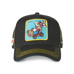 Casquette trucker avec filet Super Mario Kart Mario