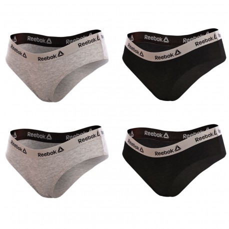 Lot De 4 Boxers Femme Reebook Multicolore