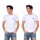 Lot de 2 t-shirts homme manches courtes en coton 140gr/m²