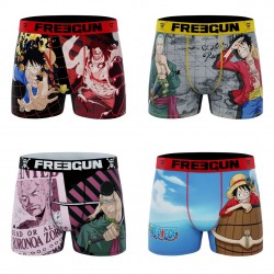 Lot de 4 boxers homme One Piece