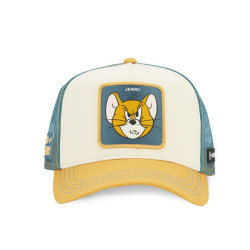 Casquette trucker en coton avec filet Tom and Jerry modèle Jerry