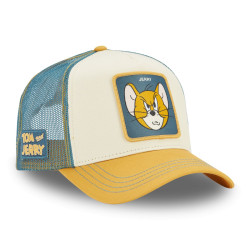Casquette trucker en coton avec filet Tom and Jerry modèle Jerry