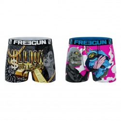 Lot de 2 boxers homme Skull