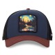 Casquette homme trucker effet bamboo finitions premium Starry Night