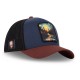 Casquette homme trucker effet bamboo finitions premium Starry Night