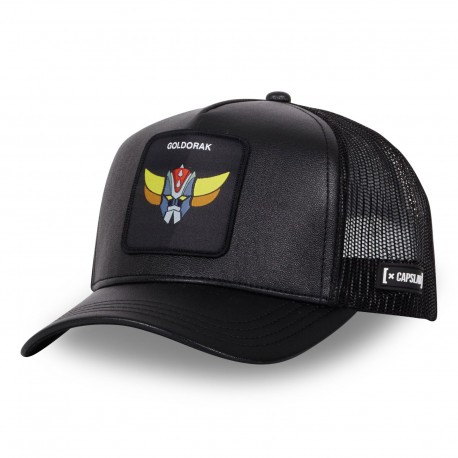 Casquette trucker finitions prémium Goldorak Dark