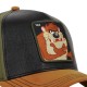 Casquette homme trucker en suedine finitions premium Looney Tunes Taz