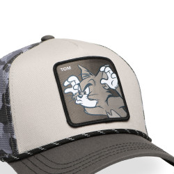 Casquette trucker premium avec filet camouTom and Jerry modèle Tom