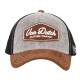 Casquettes homme baseball avec filet effet simili Von Dutch