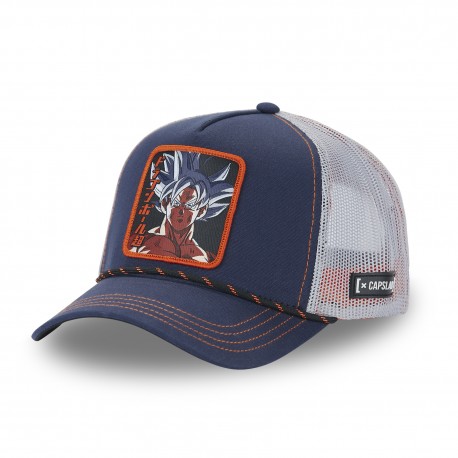 Casquette homme trucker en canvas de coton Dragon Ball Super Ultra