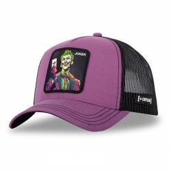 Casquette homme trucker effet bamboo Dc comics Clown