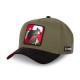 Casquette homme trucker bi-matière en coton et suedine Dc Comics