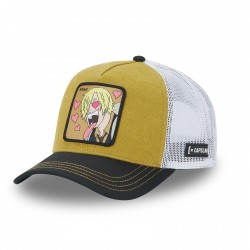 Casquette trucker avec filet One Piece Sanji