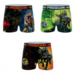 Lot de 3 boxers enfant Jurassic