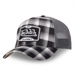 Casquettes Homme baseball avec filet à Carreaux Von Dutch