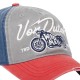 Casquette effet usé homme baseball Von Dutch Vintage Moto