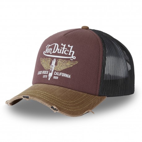 Casquettes homme trucker avec filet Von Dutch Crew