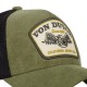 Casquettes homme trucker avec filet en velours côtelé Von Dutch