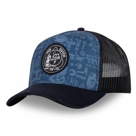 Casquettes homme trucker avec filet Von Dutch Log