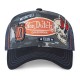 Casquettes homme trucker avec filet et patchs Von Dutch