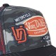 Casquettes homme trucker avec filet et patchs Von Dutch