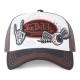 Casquettes homme trucker avec filet et patchs Von Dutch