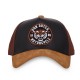 Casquette trucker suédine Vintage