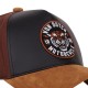 Casquette trucker suédine Vintage