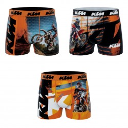 Lot de 3 boxers homme Cross