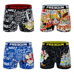 Lot de 4 boxers homme Asterix et Obelix