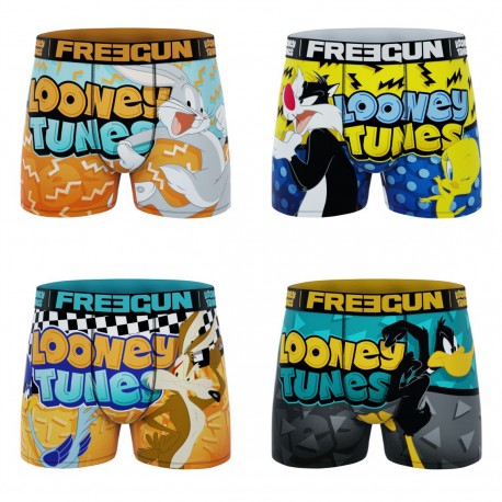 Lot de 4 boxers homme Looney Tunes