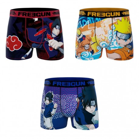 Lot de 3 boxers homme Naruto Classic