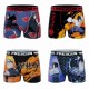 Lot de 4 boxers homme Naruto Shippuden