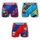 Lot de 3 boxers homme Super Mario Bros