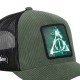 Casquette homme trucker en velours cotelé Harry Potter