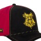 Casquette homme trucker en suedine finitions premium Harry Potter