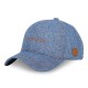 Casquette Baseball homme chambray effet denim Jean