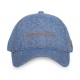 Casquette Baseball homme chambray effet denim Jean