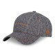 Casquette Baseball homme chambray effet denim Jean