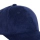 Casquette Baseball homme en velours côtelé Velvet