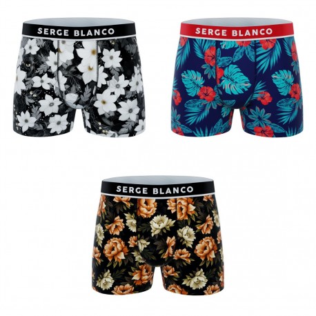 Lot de 3 boxers homme Sublimation